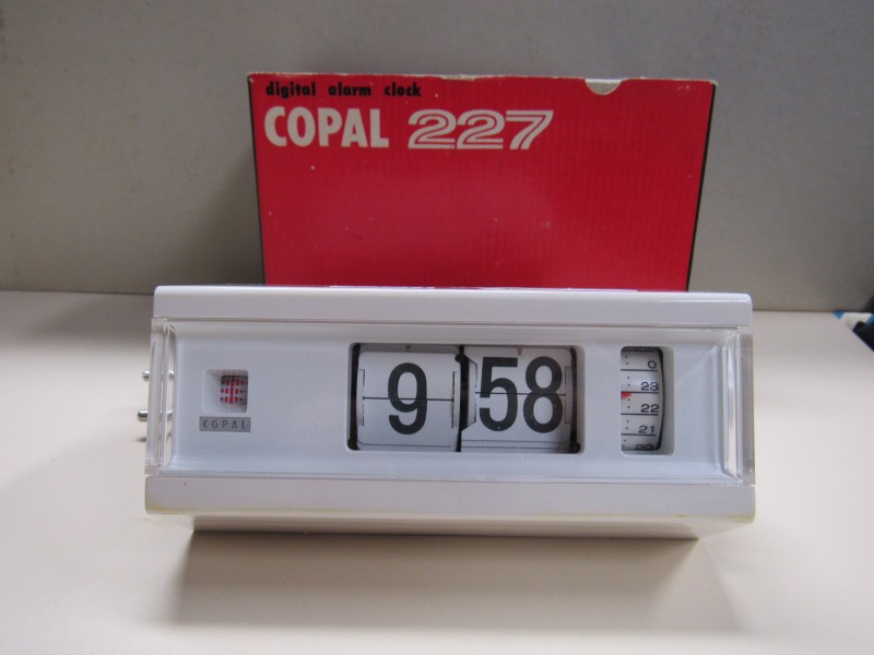 Copal vintage digital alarm clock